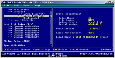 Скриншот Active Uneraser