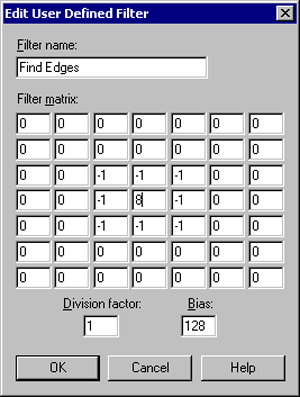 Фильтр Find Edges